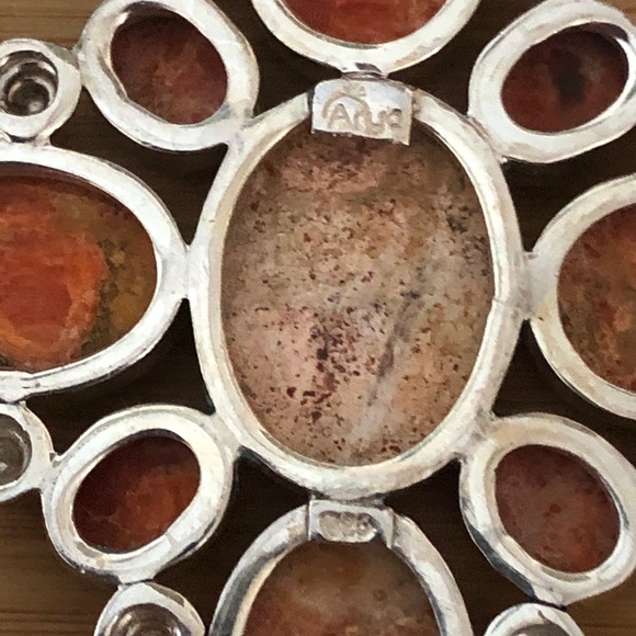 $92 Estate Sterling Silver Made in India marked ARYO - Picture 6 of 7